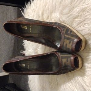 Fendi wedges